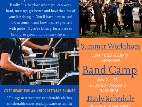 Join the ST Marching&nbsp;Band